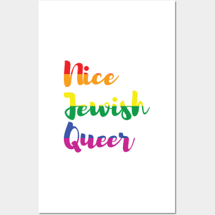 Nice Jewish Queer (NJQ) Posters and Art